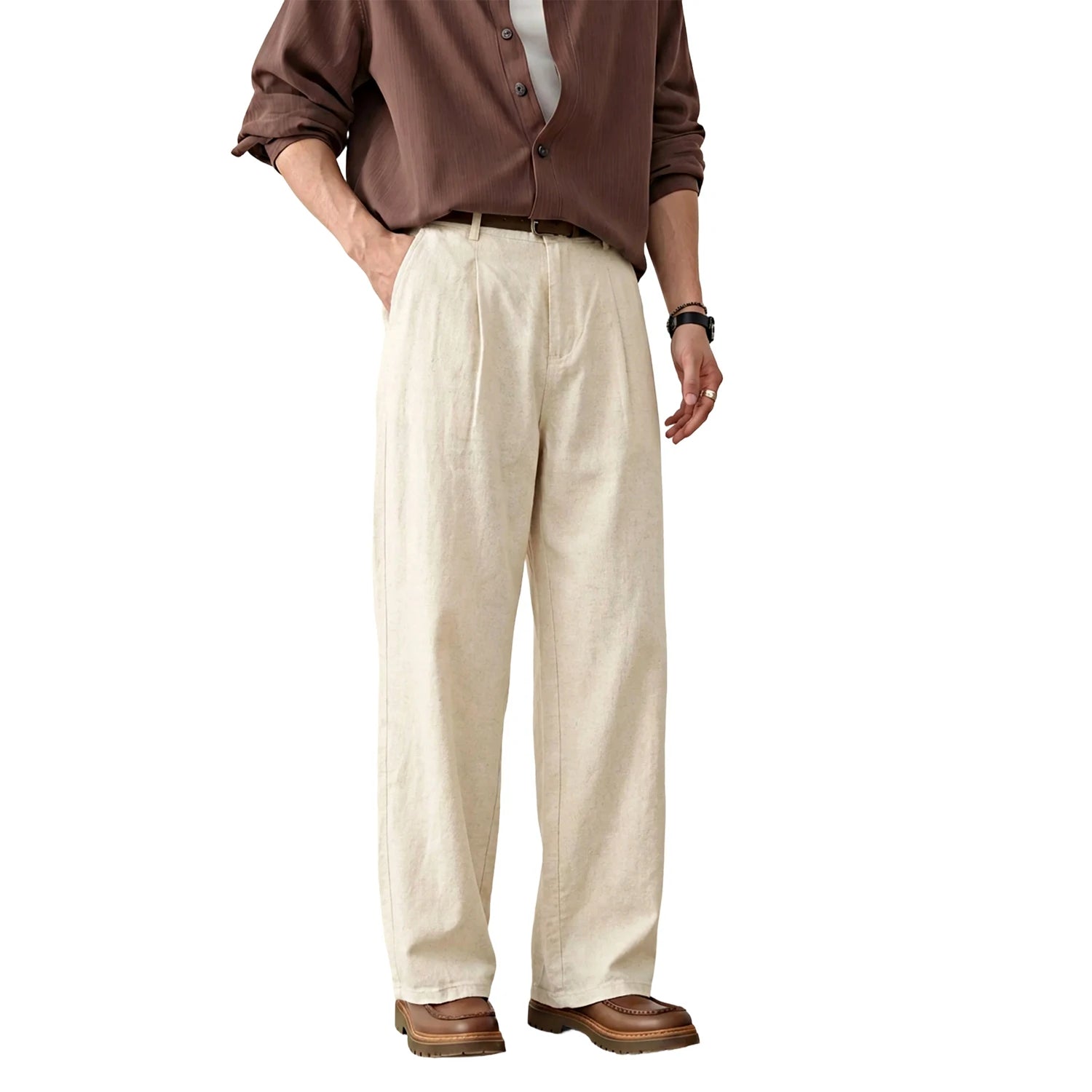Heren Straight Fit Broek – Ademend & High Quality