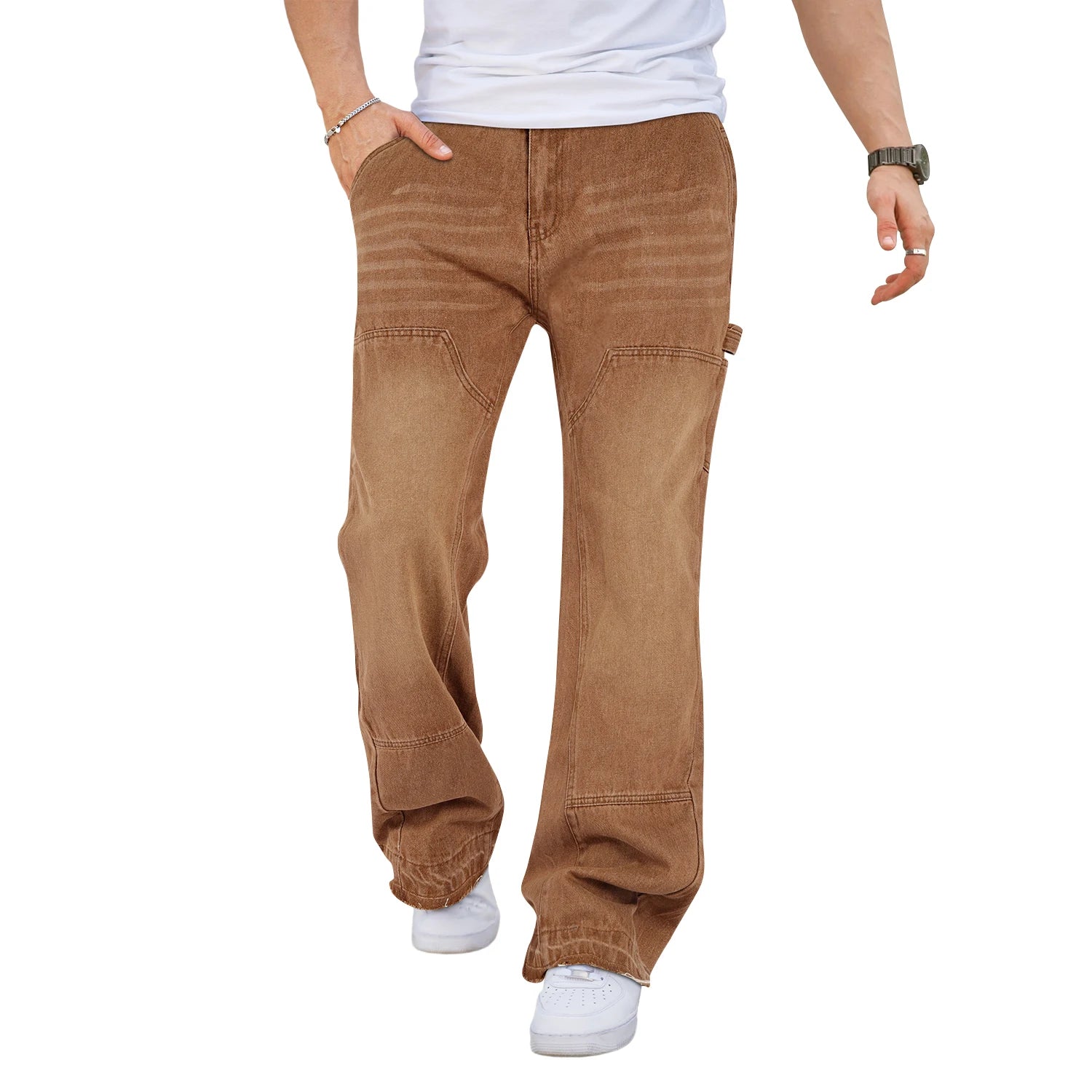 Heren Vintage Cargo Jeans
