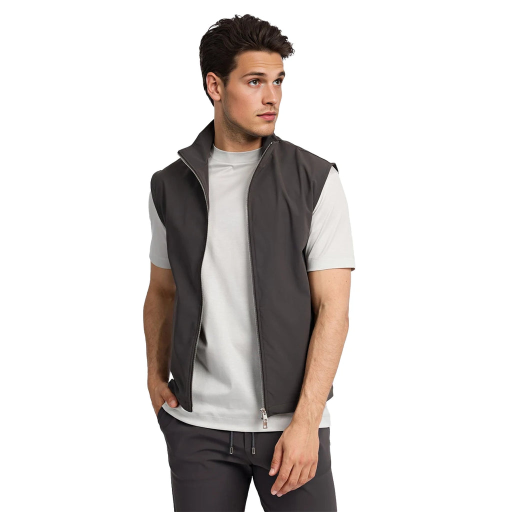 Reversibele Heren Bodywarmer – Mouwloos Vest