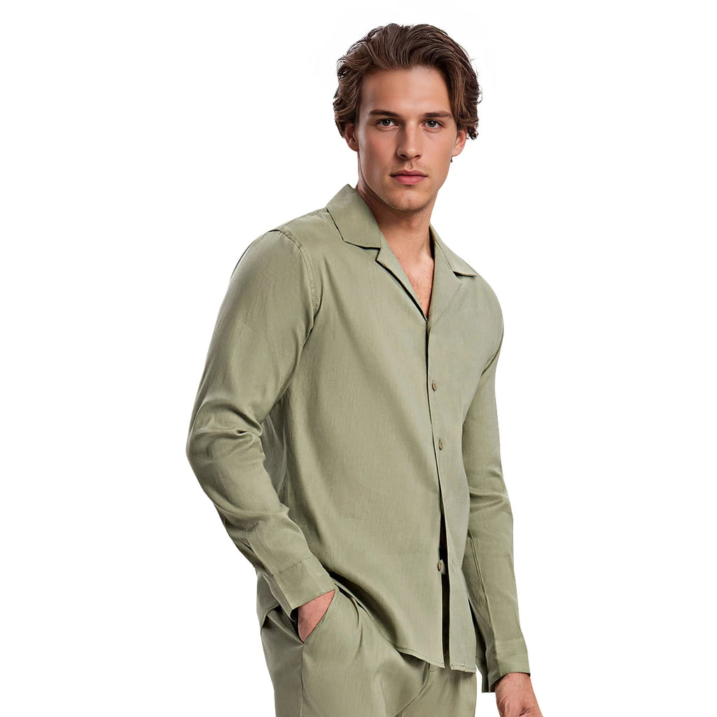 Custom Linnen Overhemd Heren – Casual & Ademend