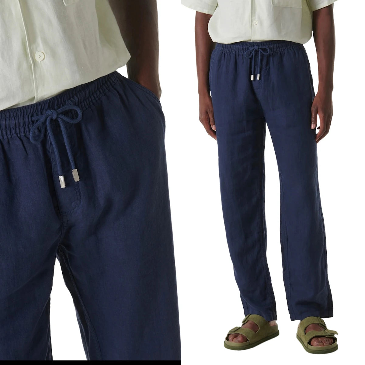 Heren Linnen Broek – Ademend & Comfortabel