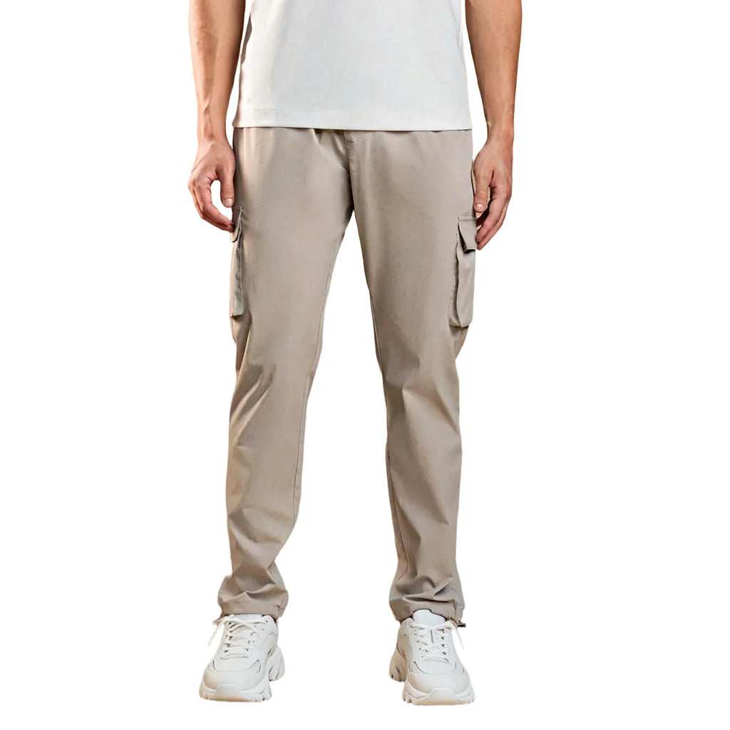 Heren Slim Fit Cargo Tech Broek – Casual Streetwear