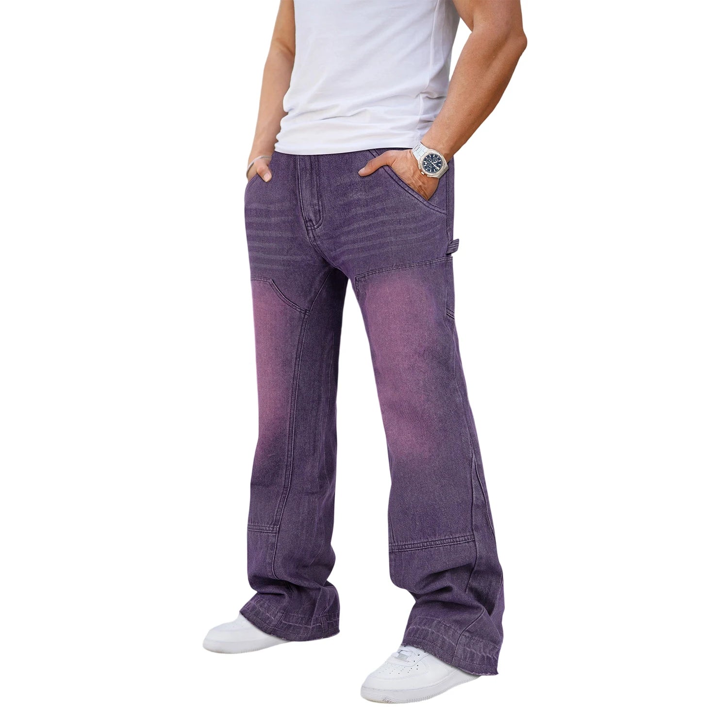 Heren Vintage Cargo Jeans
