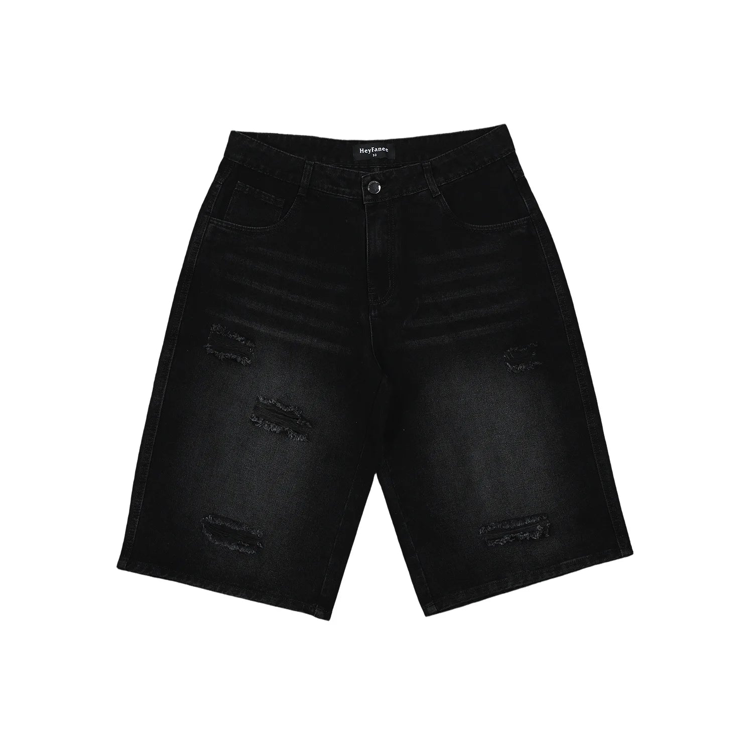 Custom Jorts Heren – Loose Baggy Denim Shorts