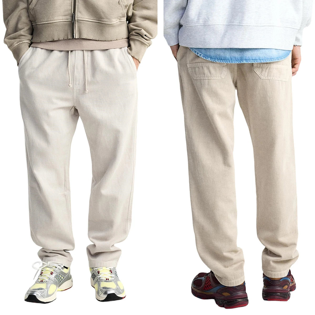 Linnen Jogger Broek Heren – Casual Zomer, Ademend