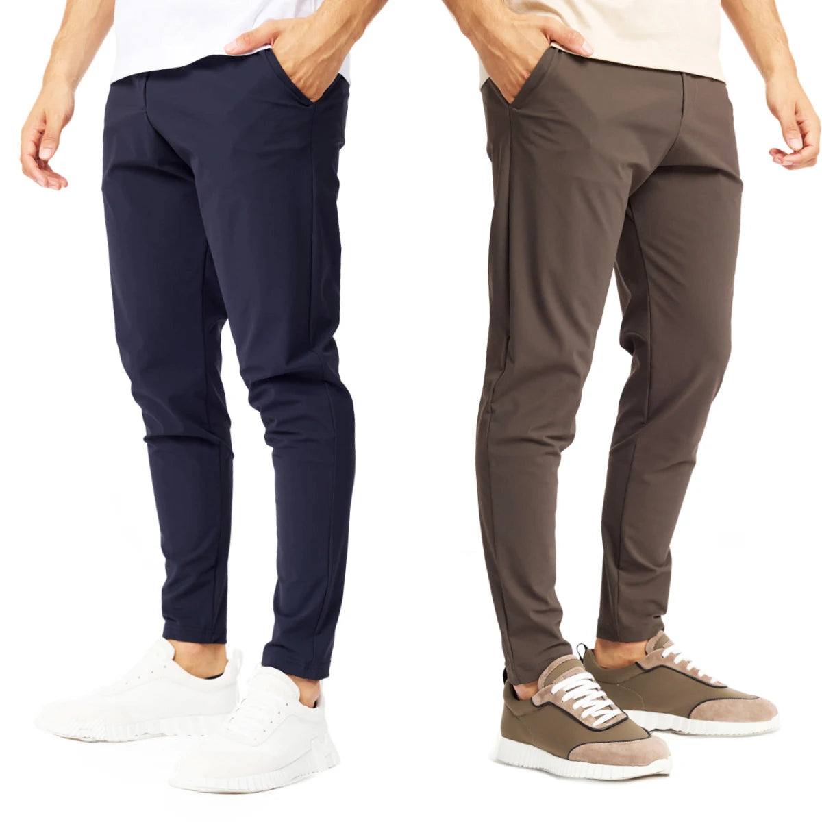 Slim Fit Chino Heren – Stretch Comfort Broek