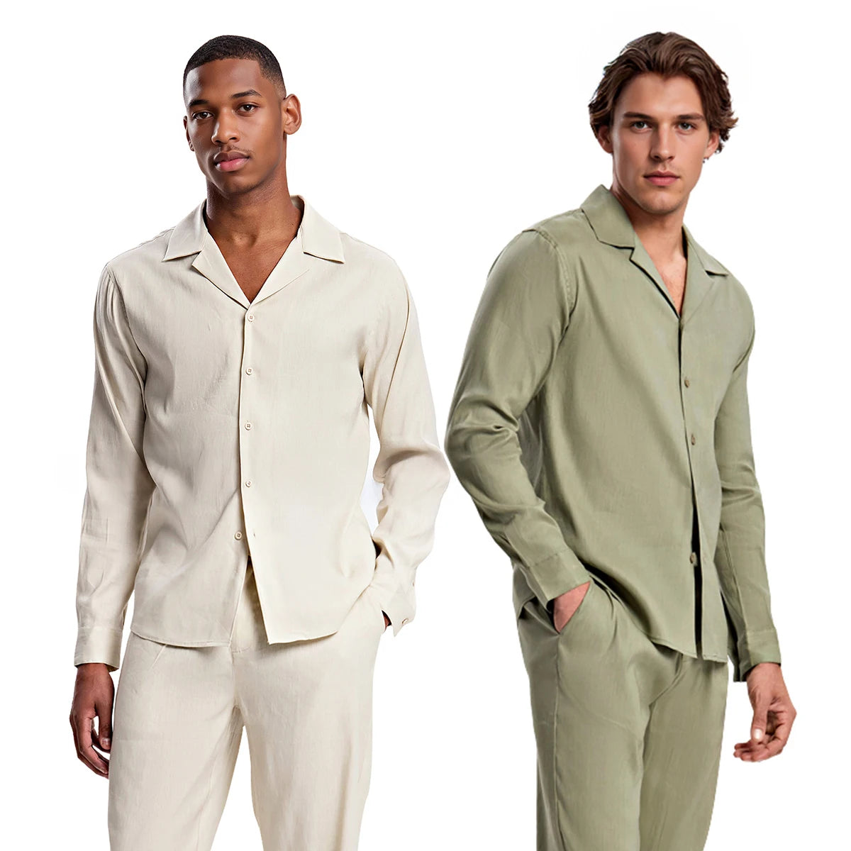 Custom Linnen Overhemd Heren – Casual & Ademend