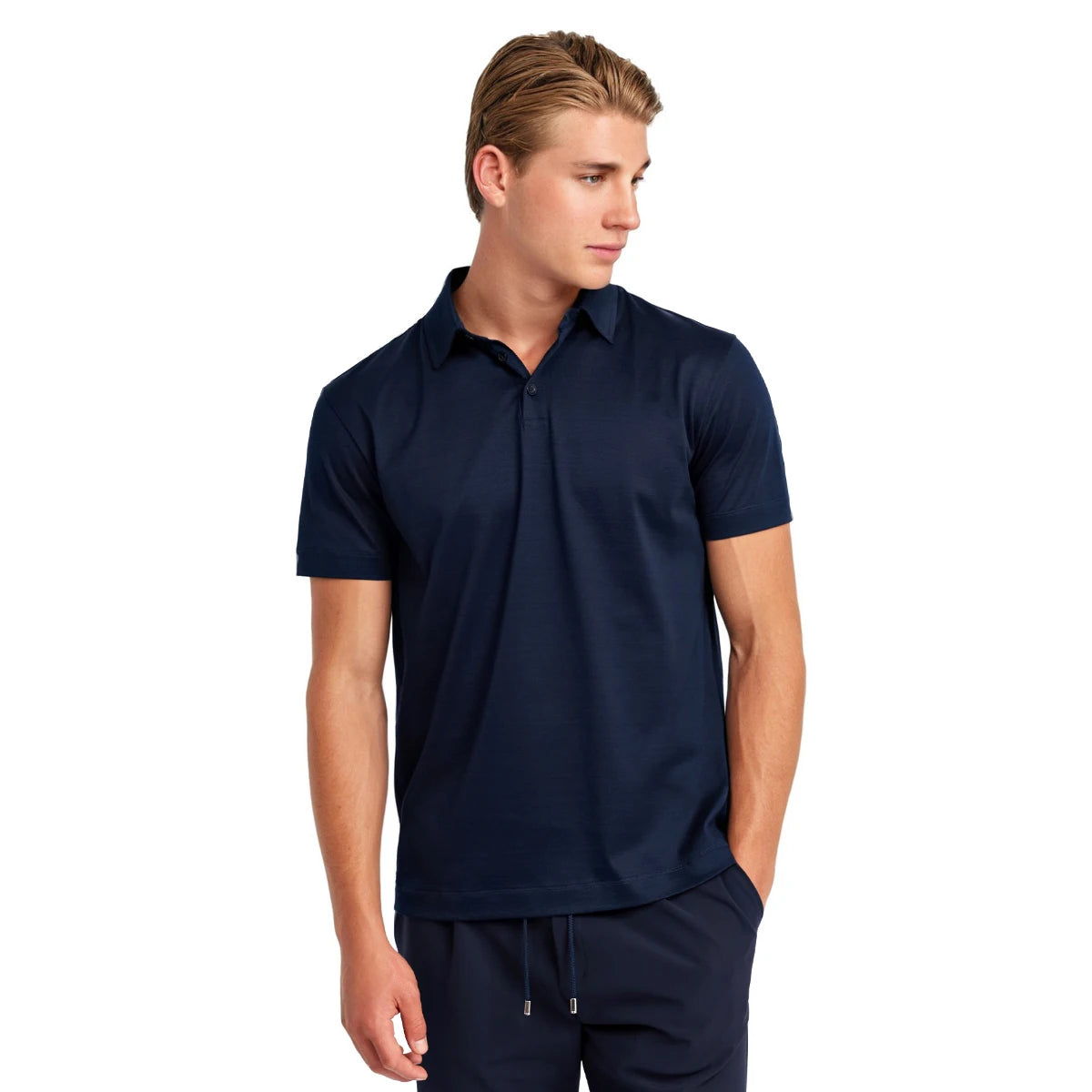 Heren Polo Shirt – Slim Fit, Ademend & Comfortabel