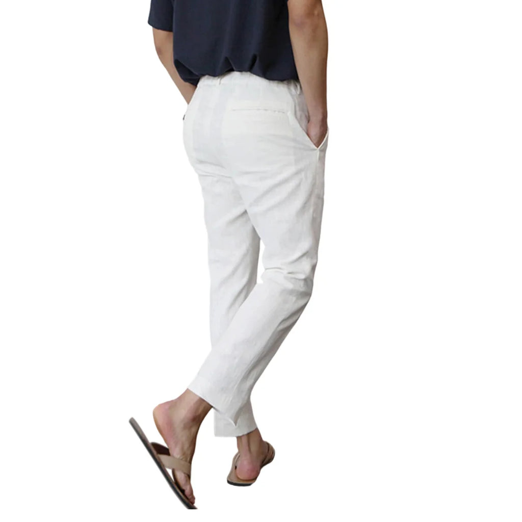 Linnen Broek Heren – Ademend Zomer Model