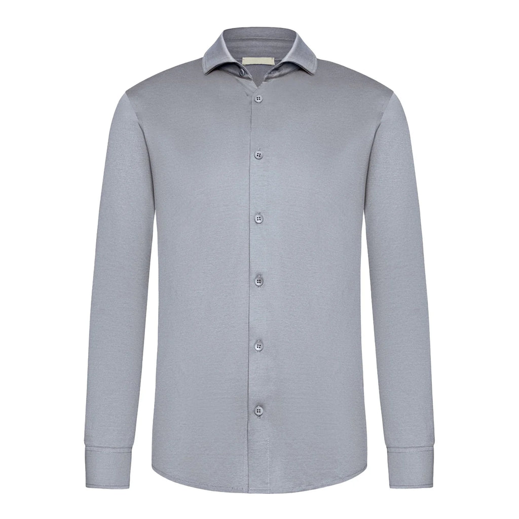 Heren Overhemd van 100% Gemerceriseerd Katoen – High Fashion –