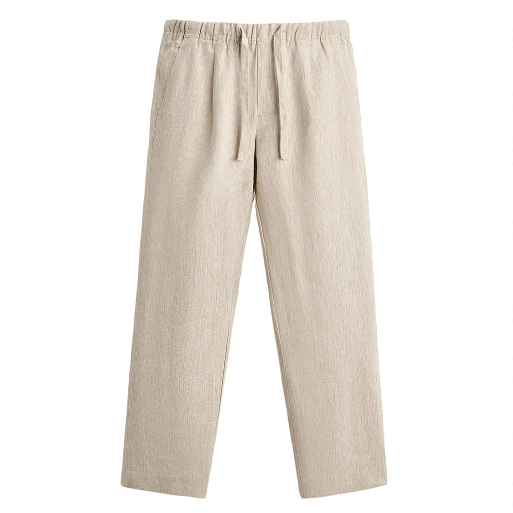 Custom New Style Breathable Top Quality Wholesale Linen Pants Men