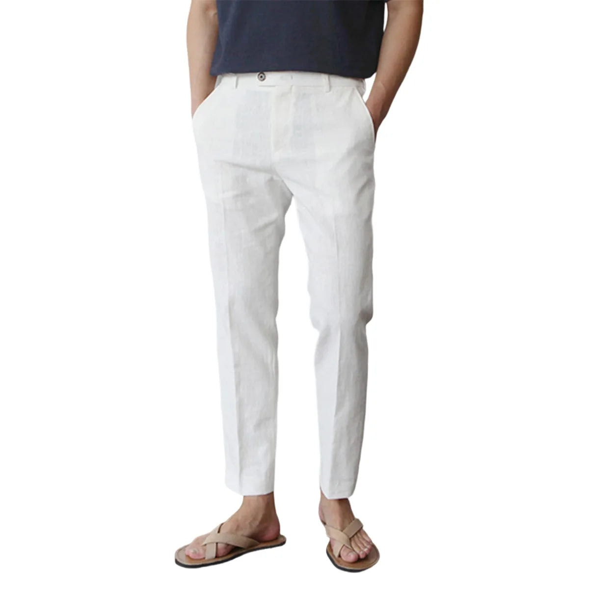 Linnen Broek Heren – Ademend Zomer Model