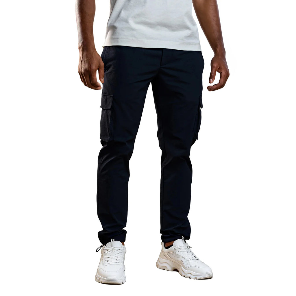 Heren Slim Fit Cargo Tech Broek – Casual Streetwear