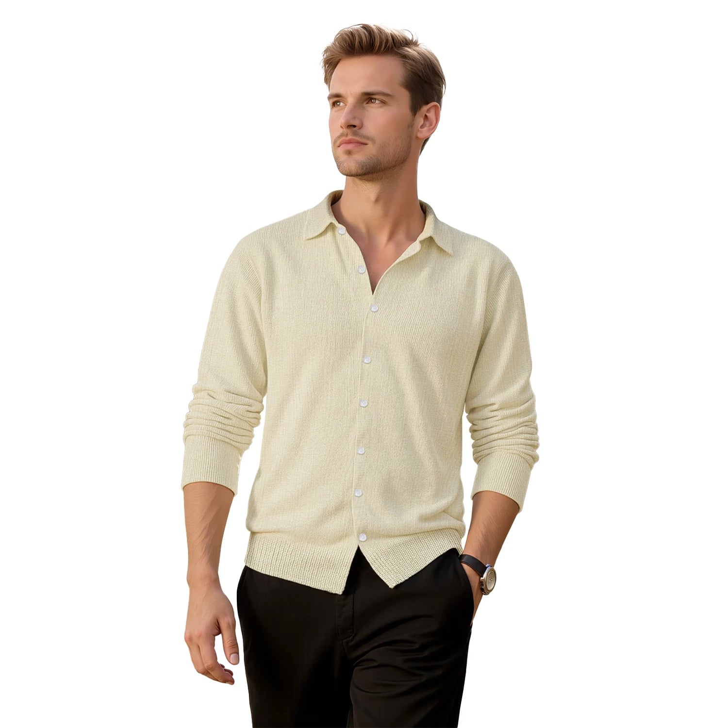 High Fashion Heren Cardigan