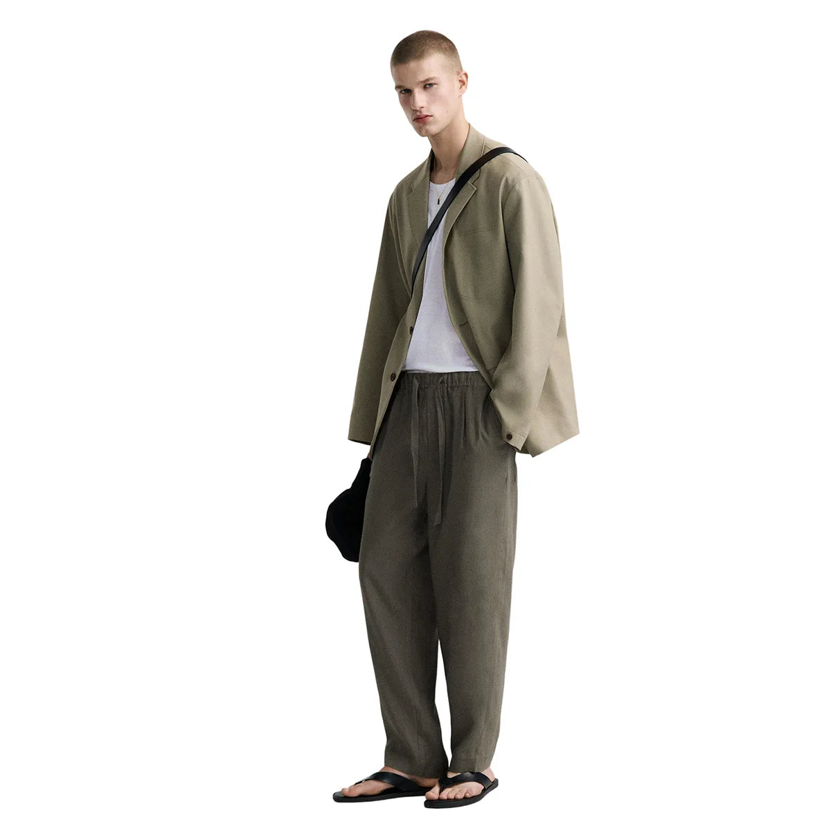 Custom New Style Breathable Top Quality Wholesale Linen Pants Men