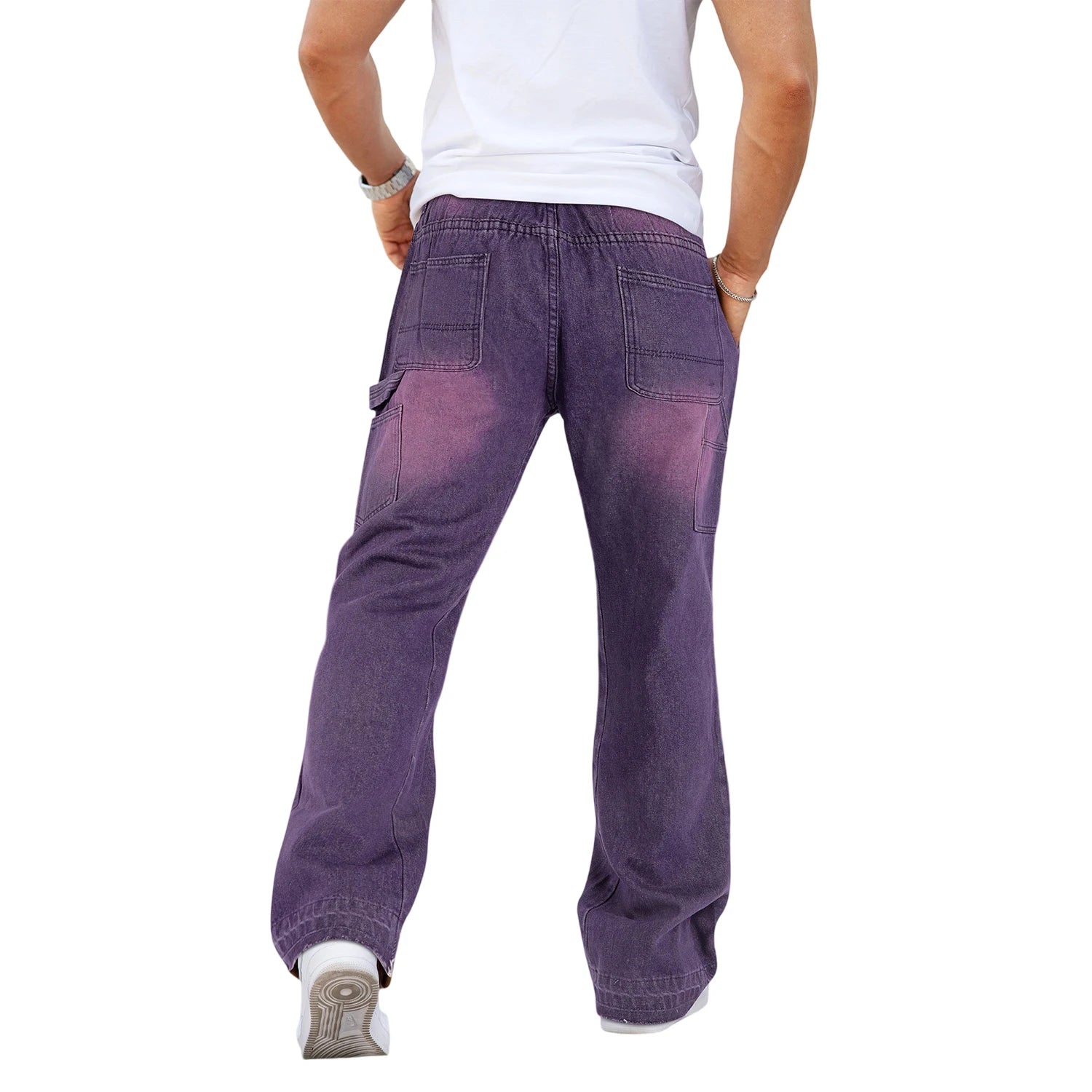 Heren Vintage Cargo Jeans