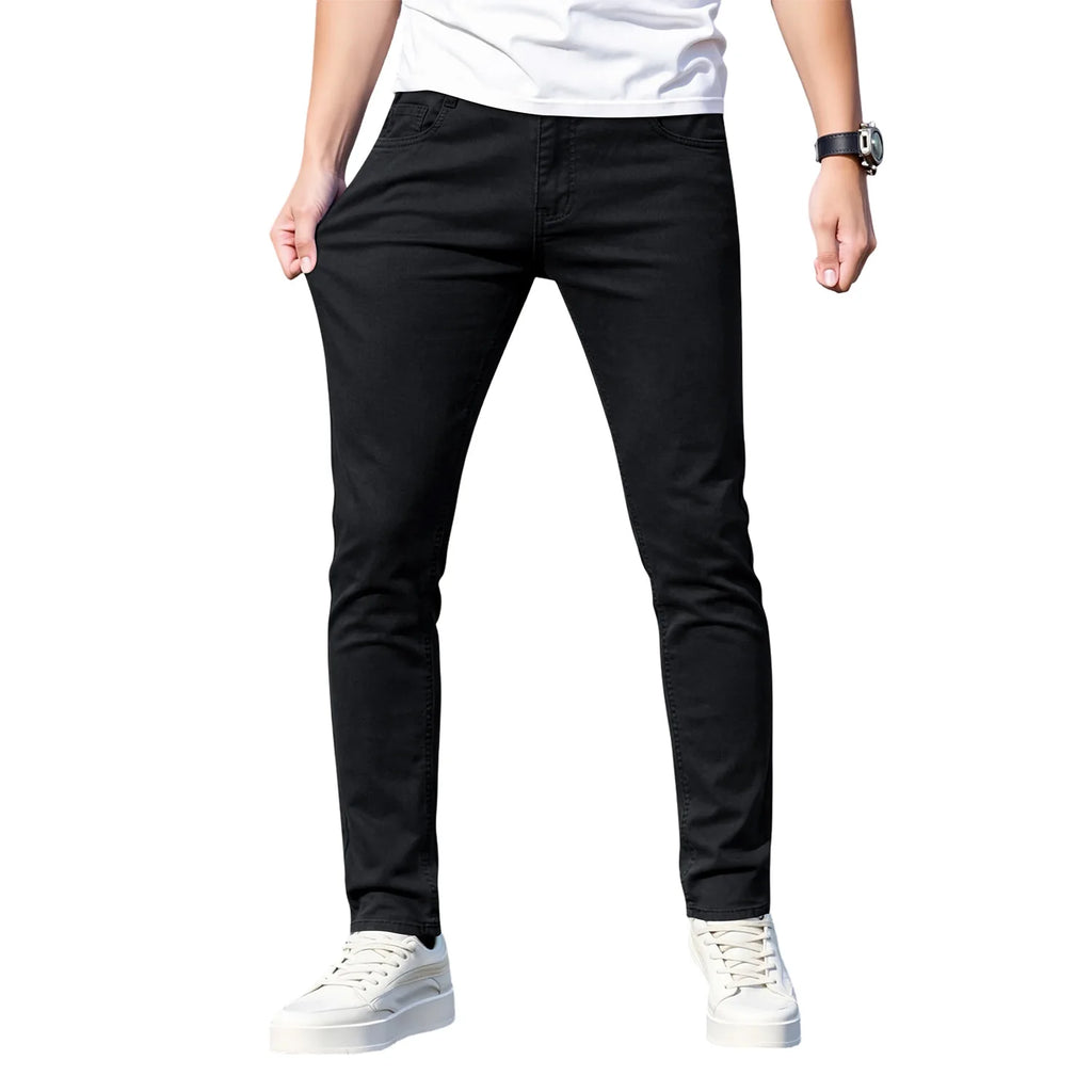Herenjeans met scheur