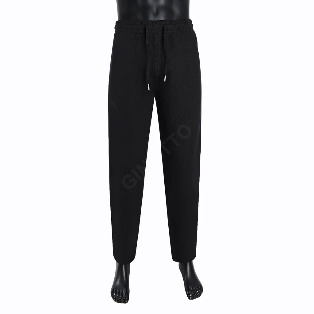 Heren Linnen Broek – Ademend Zomer Model met Drawstring