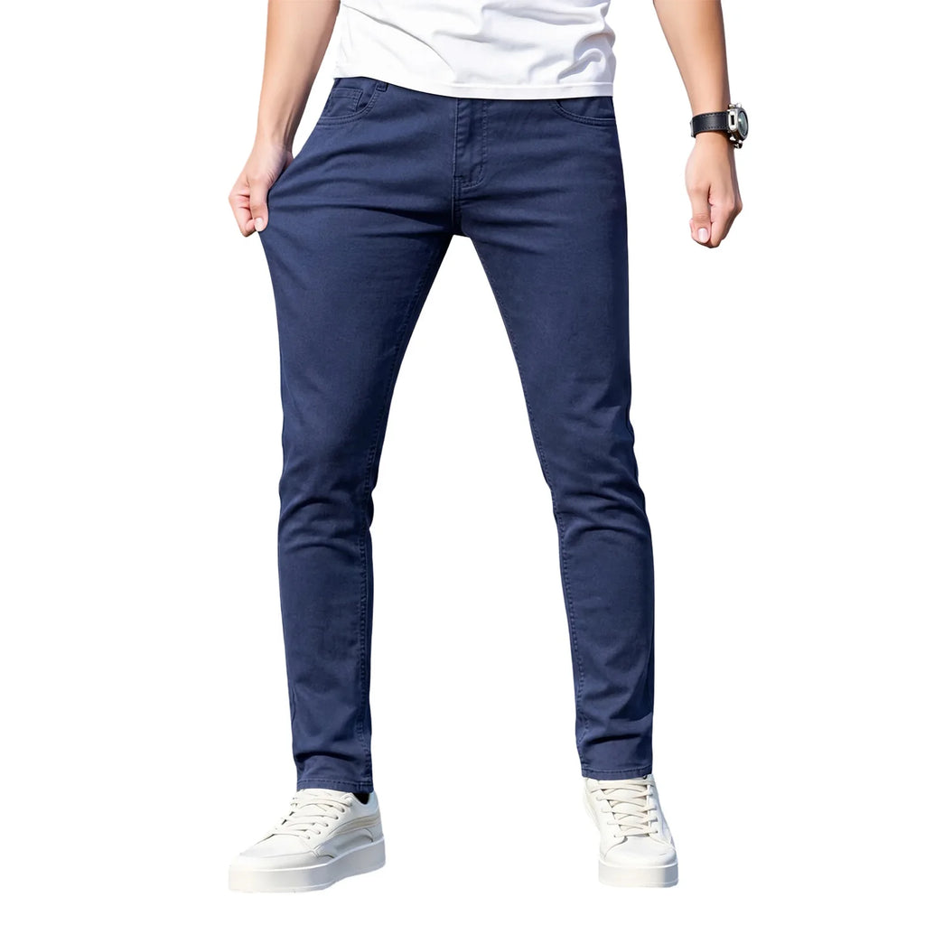Herenjeans met scheur