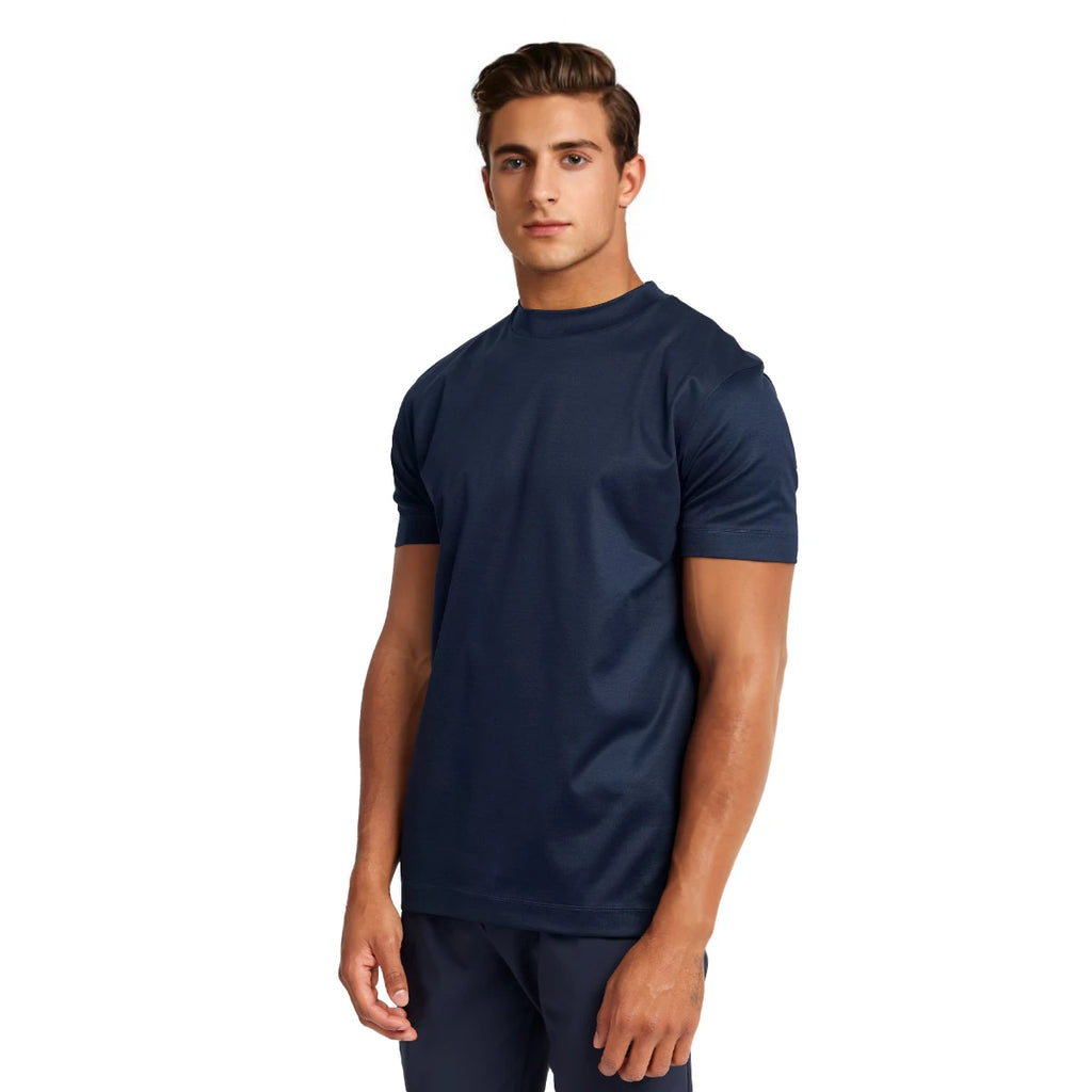 Heren T-shirt van Gemerceriseerd Katoen