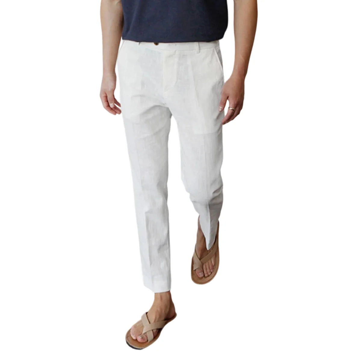 Linnen Broek Heren – Ademend Zomer Model
