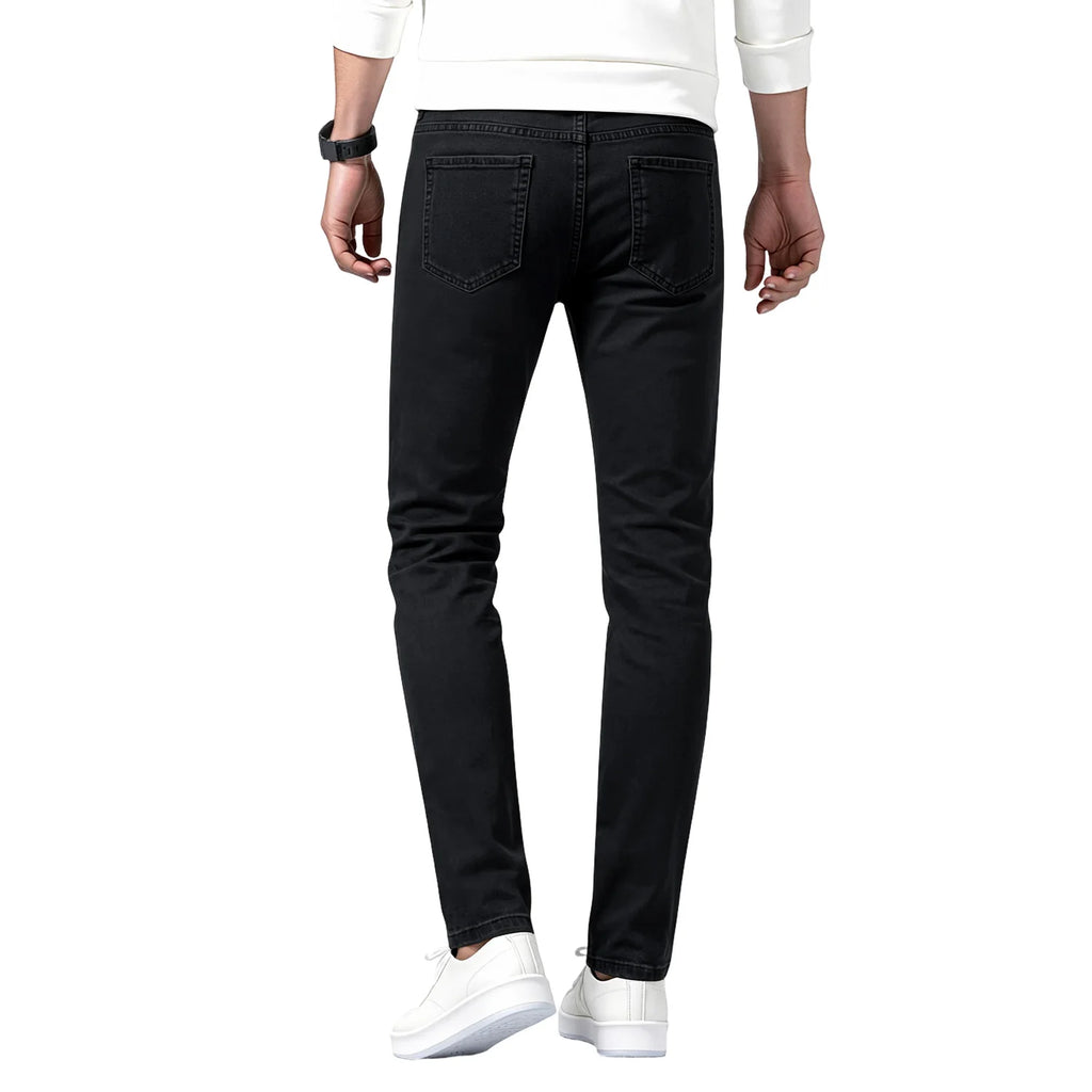 Herenjeans met scheur