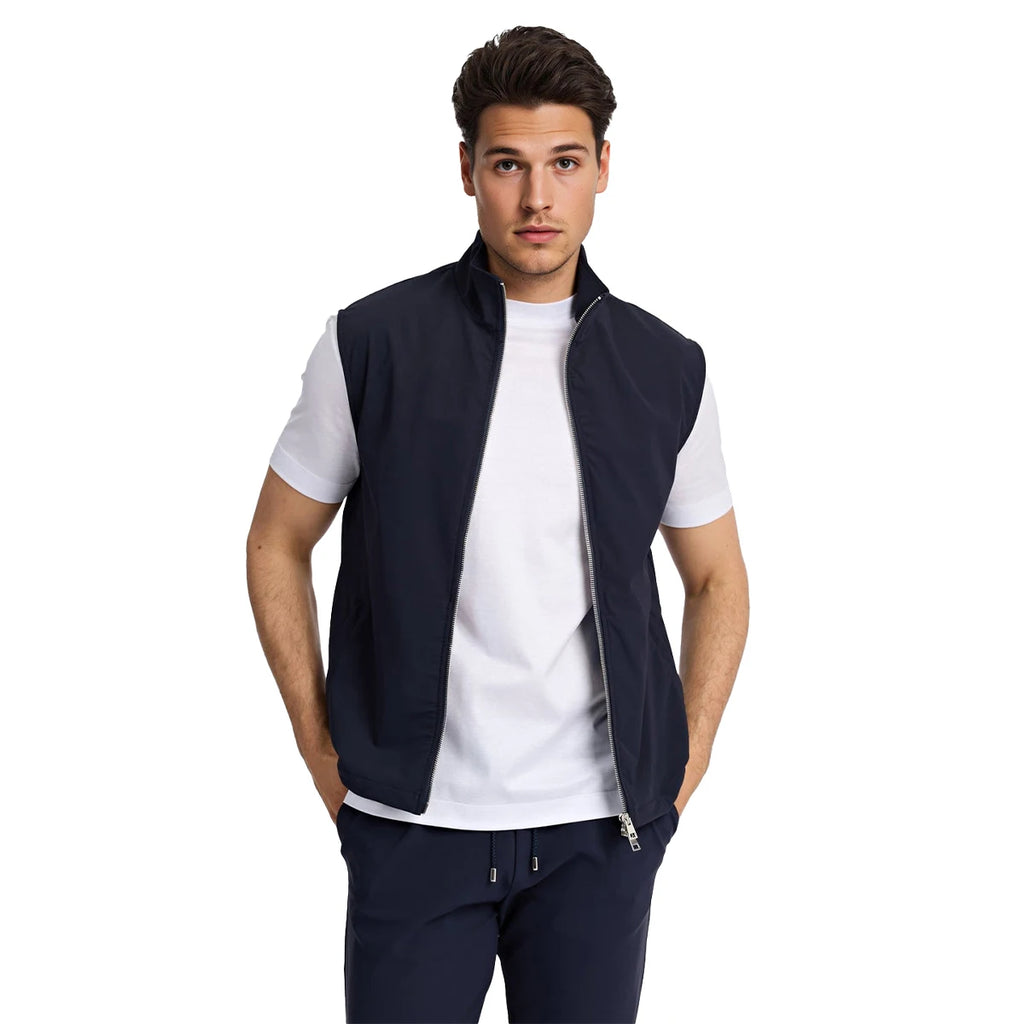 Heren Bodywarmer – Lichtgewicht Sleeveless Vest met Rits