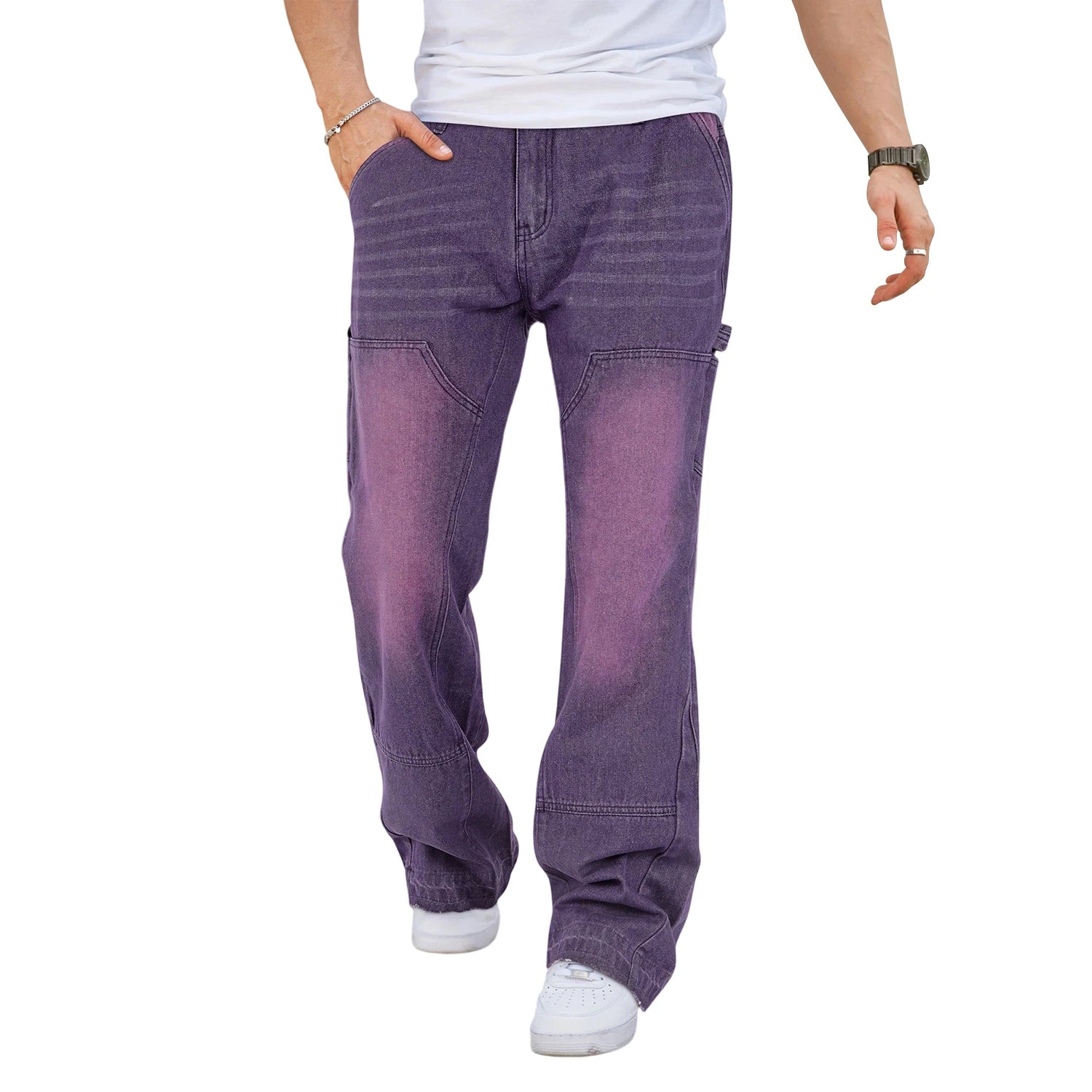 Heren Vintage Cargo Jeans
