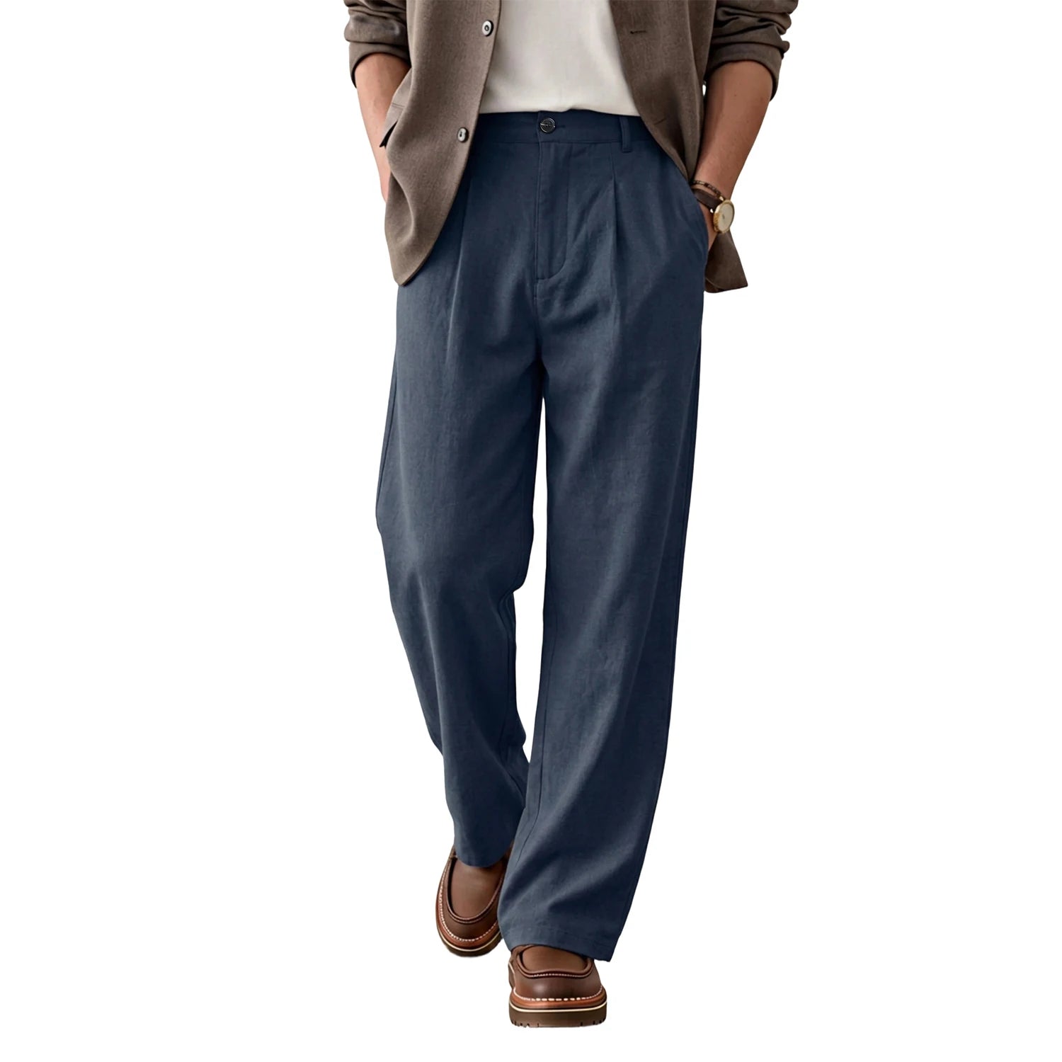 Heren Straight Fit Broek – Ademend & High Quality