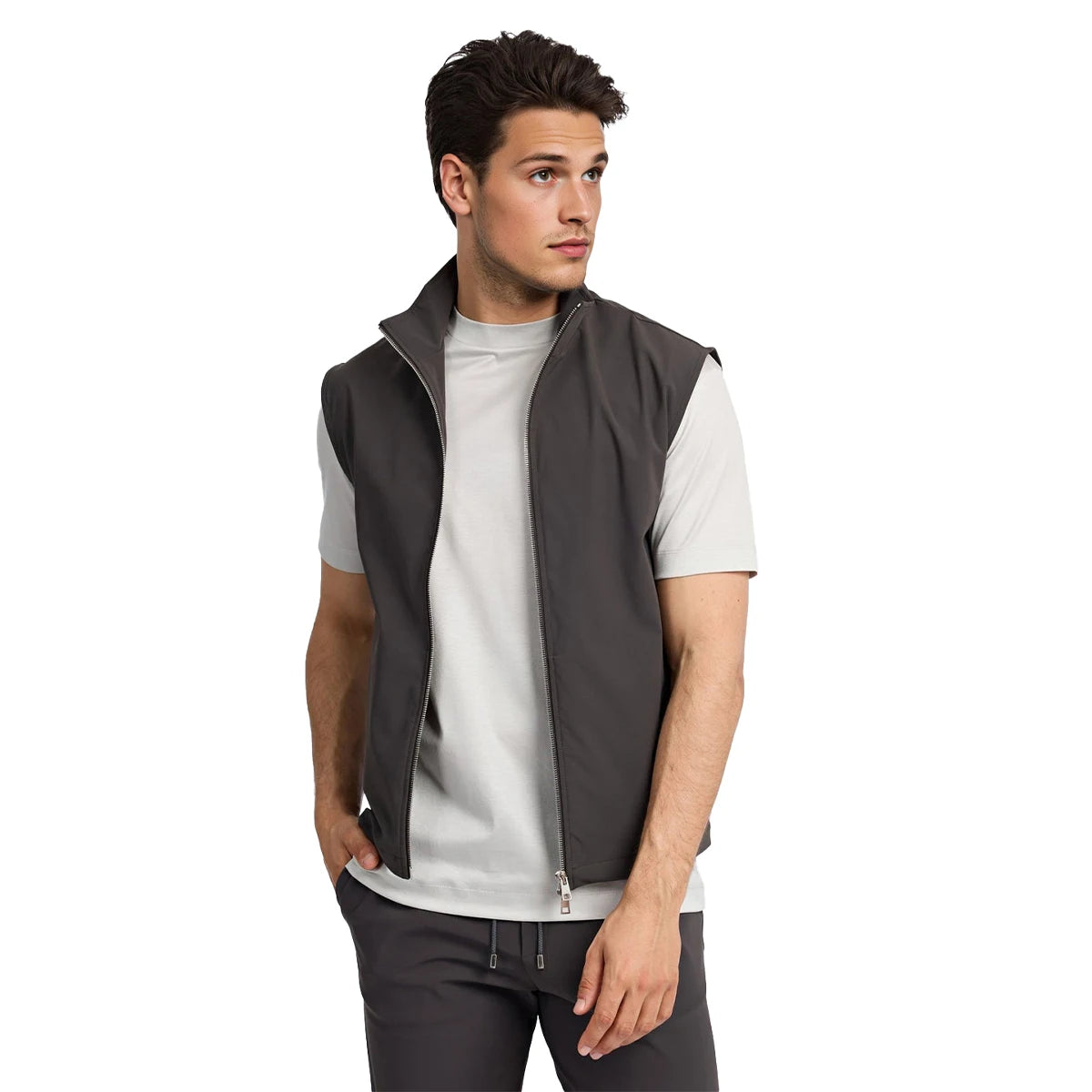 Reversibele Heren Bodywarmer – Mouwloos Vest