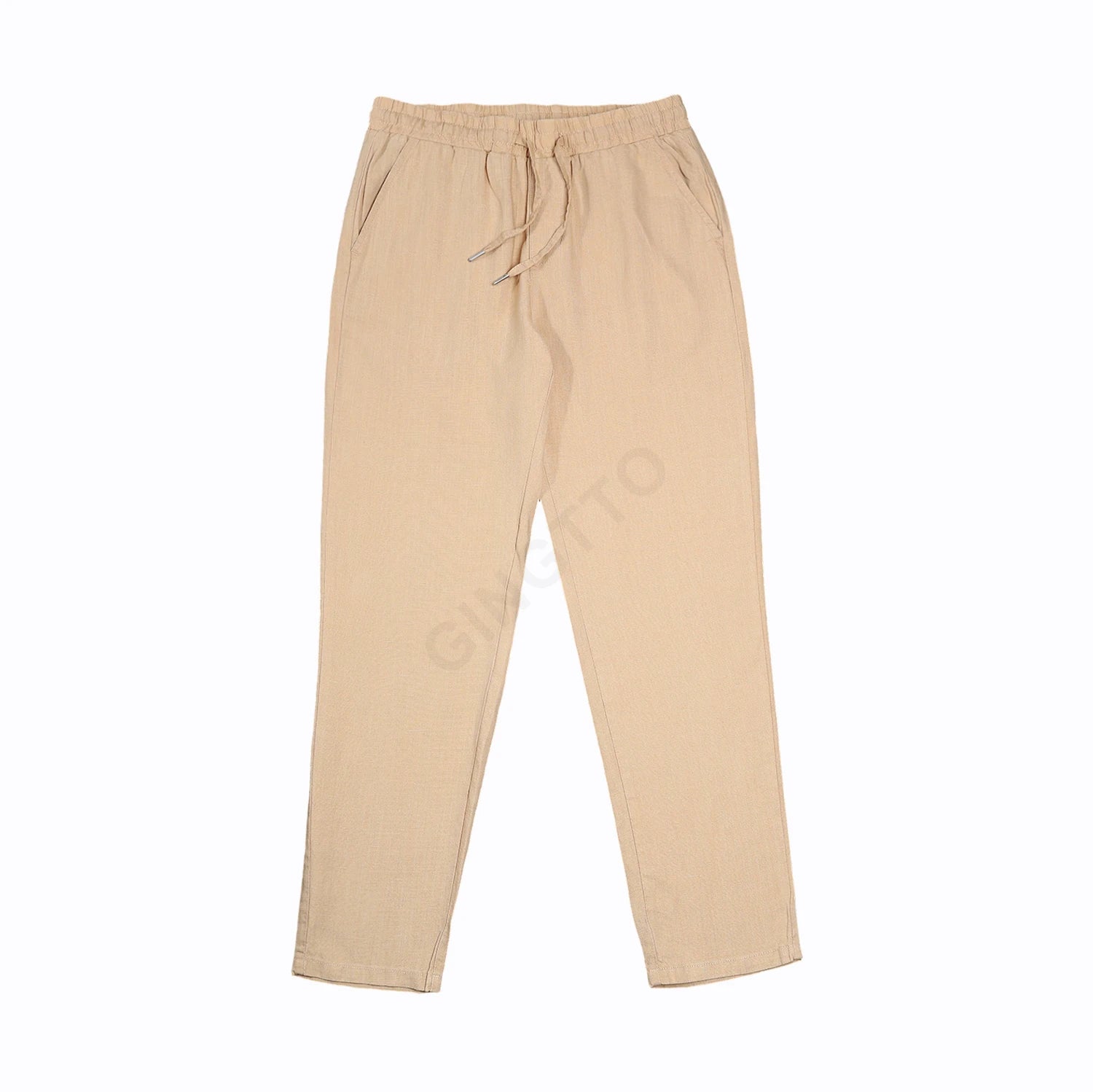 Heren Linnen Broek – Ademend Zomer Model met Drawstring