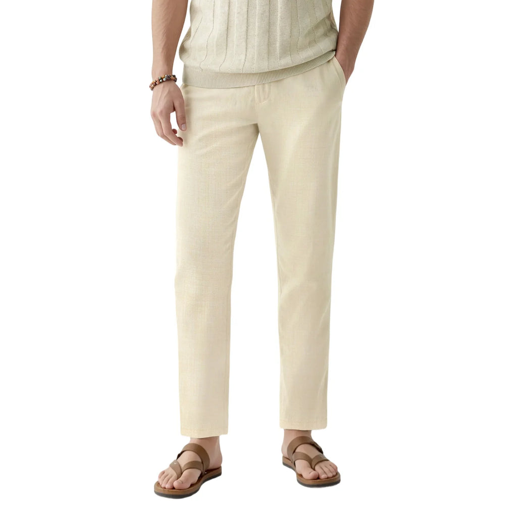 Heren Linnen Broek – Lichtgewicht & Ademend Zomer Model