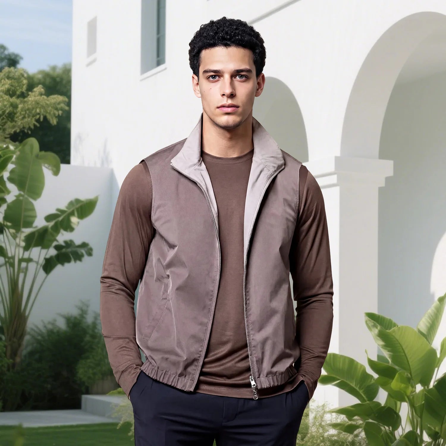 Heren Bodywarmer / Mouwloos Vest