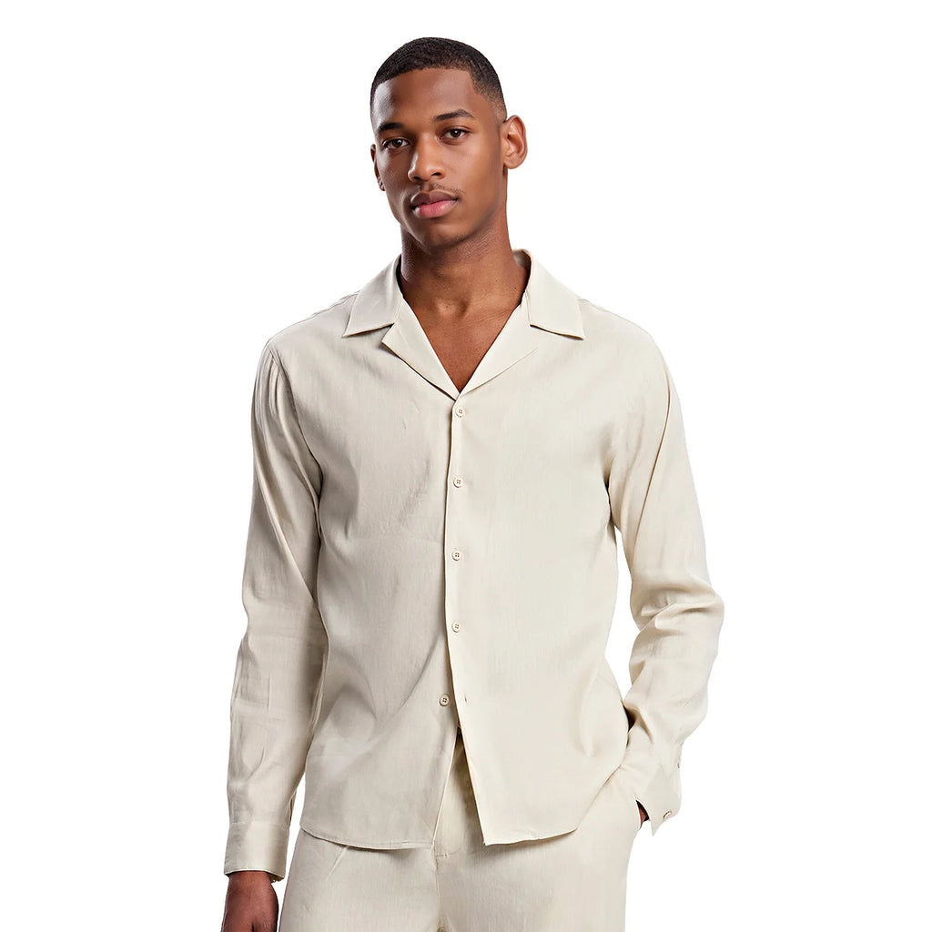 Custom Linnen Overhemd Heren – Casual & Ademend