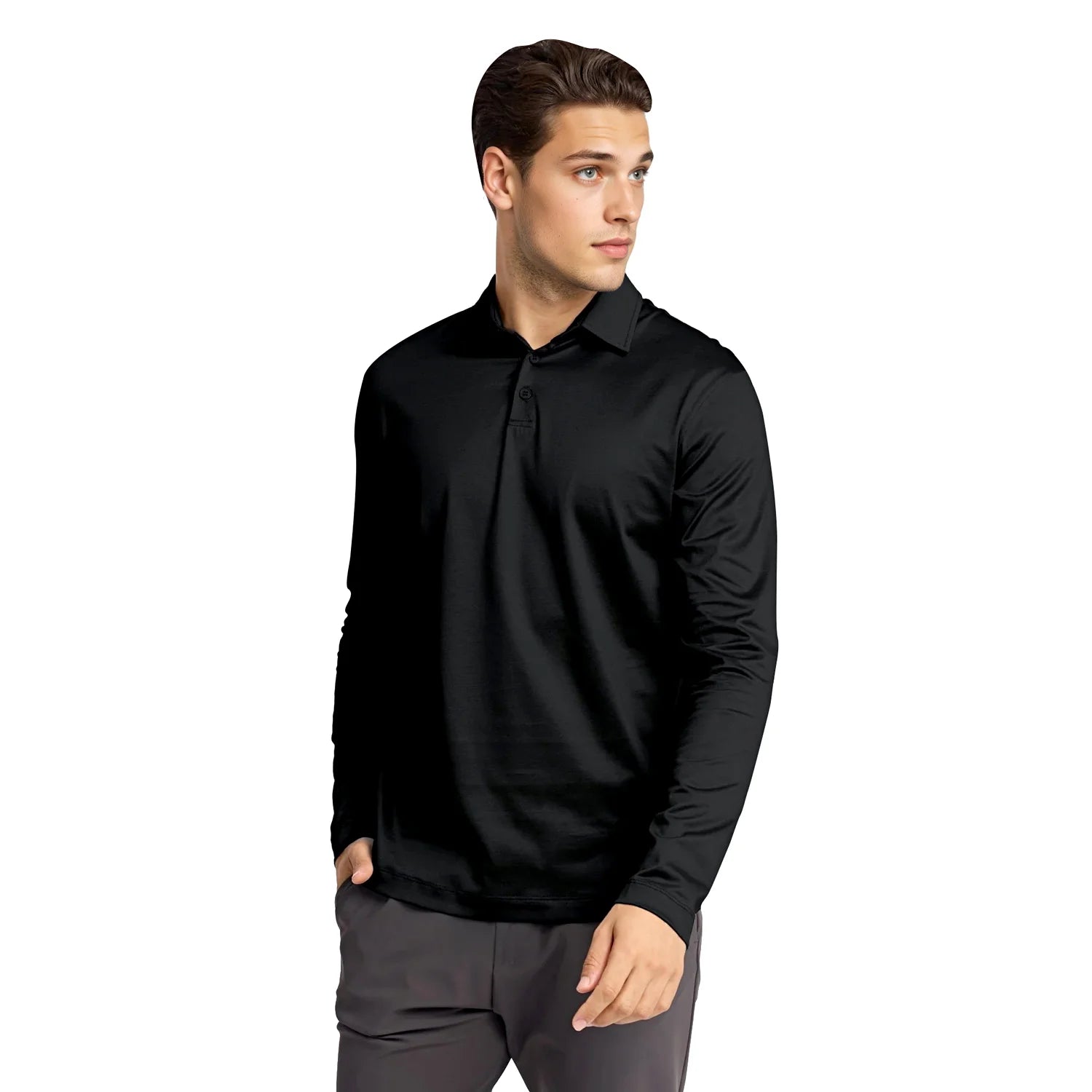 Katoen Heren Polo