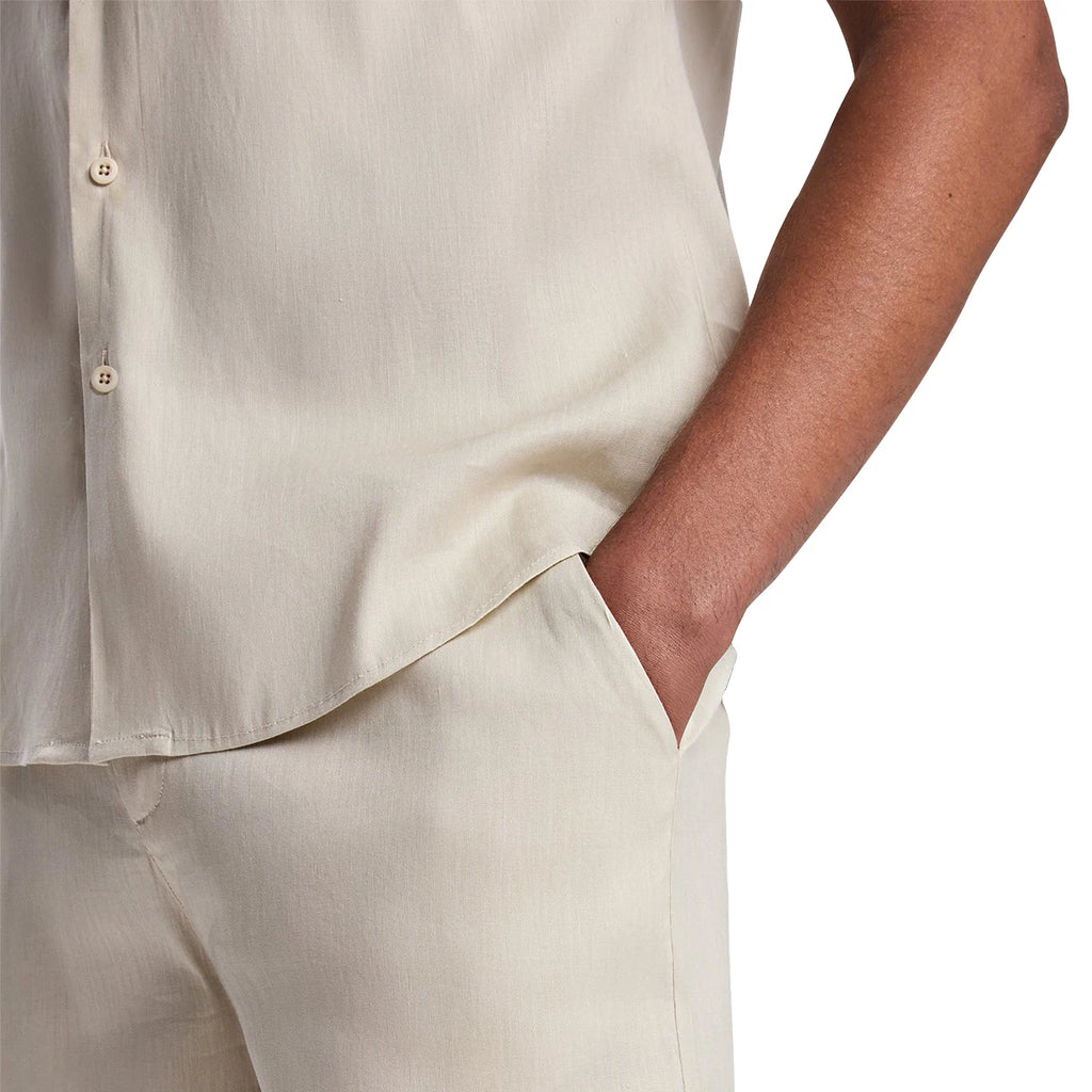 Heren Zomer Set – Korte Mouwen Overhemd & Shorts